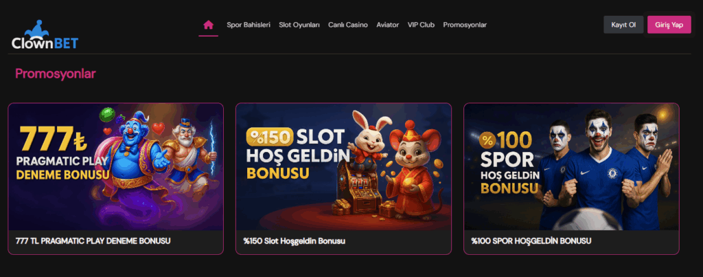 Clownbet Bonus