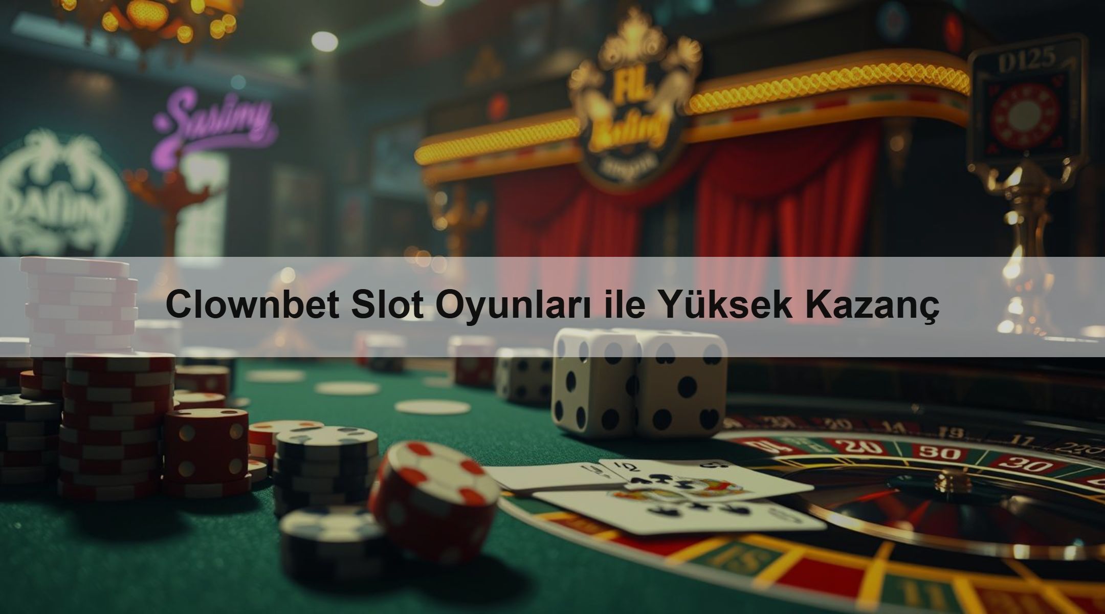 Clownbet Slot Oyunları ile Yüksek Kazanç
